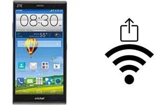 Generar QR con la clave Wifi en un ZTE Grand X Max+