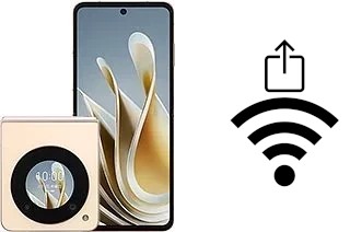 Generar QR con la clave Wifi en un ZTE nubia Flip