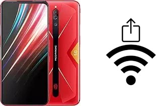 Generar QR con la clave Wifi en un ZTE nubia Red Magic 5G