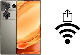 Generar QR con la clave Wifi en un ZTE nubia Z50 Ultra