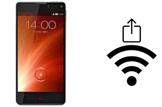 Generar QR con la clave Wifi en un ZTE nubia Z5S mini NX403A