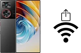 Cómo generar un código QR con la contraseña Wifi en un ZTE nubia Z60 Ultra Leading