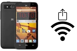 Generar QR con la clave Wifi en un ZTE Speed