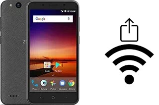 Generar QR con la clave Wifi en un ZTE Tempo X