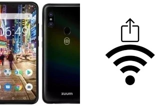 Generar QR con la clave Wifi en un Zuum Aura X